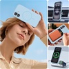 image:imageMiracase Silicone amp Magnetic for iPhone 18 Pro Max Case Capri BlueClove Purple