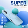 image:imageMiracase Silicone amp Magnetic for iPhone 18 Pro Max Case Capri BlueClove Purple