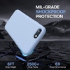 image:imageMiracase Silicone amp Magnetic for iPhone 18 Pro Max Case Capri BlueClove Purple