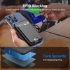 image:imageMiracase Silicone amp Magnetic for iPhone 18 Pro Max Case Capri BlueDark Black