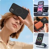 image:imageMiracase Silicone amp Magnetic for iPhone 18 Pro Max Case Capri BlueDark Black