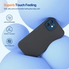 image:imageMiracase Silicone amp Magnetic for iPhone 18 Pro Max Case Capri BlueDark Black