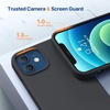 image:imageMiracase Silicone amp Magnetic for iPhone 18 Pro Max Case Capri BlueDark Black