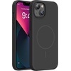 image:imageMiracase Silicone amp Magnetic for iPhone 18 Pro Max Case Capri BlueDark Black
