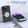 image:imageMiracase Silicone amp Magnetic for iPhone 18 Pro Max Case Capri BlueDark Black