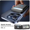 image:imageMiracase Silicone amp Magnetic for iPhone 18 Pro Max Case Capri BlueDark Black