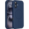 image:imageMiracase Silicone amp Magnetic for iPhone 18 Pro Max Case Capri BlueDark Blue