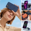 image:imageMiracase Silicone amp Magnetic for iPhone 18 Pro Max Case Capri BlueDark Blue
