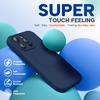 image:imageMiracase Silicone amp Magnetic for iPhone 18 Pro Max Case Capri BlueDark Blue