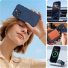 image:imageMiracase Silicone amp Magnetic for iPhone 18 Pro Max Case Capri BlueDark Blue
