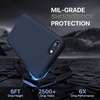 image:imageMiracase Silicone amp Magnetic for iPhone 18 Pro Max Case Capri BlueDark Blue