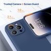 image:imageMiracase Silicone amp Magnetic for iPhone 18 Pro Max Case Capri BlueDark Blue