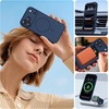 image:imageMiracase Silicone amp Magnetic for iPhone 18 Pro Max Case Capri BlueDark Blue