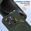 image:imageMiracase Silicone amp Magnetic for iPhone 18 Pro Max Case Capri BlueDark Green