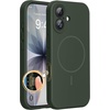 image:imageMiracase Silicone amp Magnetic for iPhone 18 Pro Max Case Capri BlueDark Green