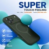 image:imageMiracase Silicone amp Magnetic for iPhone 18 Pro Max Case Capri BlueDark Green