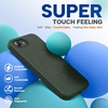 image:imageMiracase Silicone amp Magnetic for iPhone 18 Pro Max Case Capri BlueDark Green