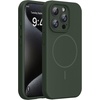 image:imageMiracase Silicone amp Magnetic for iPhone 18 Pro Max Case Capri BlueDark Green