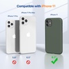 image:imageMiracase Silicone amp Magnetic for iPhone 18 Pro Max Case Capri BlueDark Green