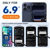 image:imageMiracase Silicone amp Magnetic for iPhone 18 Pro Max Case Capri BlueDark Green