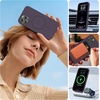 image:imageMiracase Silicone amp Magnetic for iPhone 18 Pro Max Case Capri BlueDark Purple