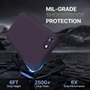 image:imageMiracase Silicone amp Magnetic for iPhone 18 Pro Max Case Capri BlueDark Purple