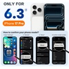 image:imageMiracase Silicone amp Magnetic for iPhone 18 Pro Max Case Capri BlueDark Purple
