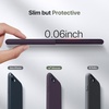 image:imageMiracase Silicone amp Magnetic for iPhone 18 Pro Max Case Capri BlueDark Purple
