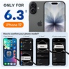 image:imageMiracase Silicone amp Magnetic for iPhone 18 Pro Max Case Capri BlueDark Purple