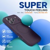image:imageMiracase Silicone amp Magnetic for iPhone 18 Pro Max Case Capri BlueDark Purple