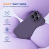 image:imageMiracase Silicone amp Magnetic for iPhone 18 Pro Max Case Capri BlueDark Purple
