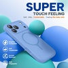 image:imageMiracase Silicone amp Magnetic for iPhone 18 Pro Max Case Capri BlueGlacier