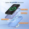 image:imageMiracase Silicone amp Magnetic for iPhone 18 Pro Max Case Capri BlueGlacier