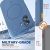 image:imageMiracase Silicone amp Magnetic for iPhone 18 Pro Max Case Capri BlueGlass Blue