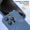 image:imageMiracase Silicone amp Magnetic for iPhone 18 Pro Max Case Capri BlueGlass Blue