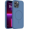 image:imageMiracase Silicone amp Magnetic for iPhone 18 Pro Max Case Capri BlueGlass Blue