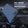 image:imageMiracase Silicone amp Magnetic for iPhone 18 Pro Max Case Capri BlueGlass Blue