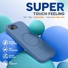 image:imageMiracase Silicone amp Magnetic for iPhone 18 Pro Max Case Capri BlueGlass Blue