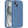 image:imageMiracase Silicone amp Magnetic for iPhone 18 Pro Max Case Capri BlueGlass Blue