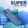 image:imageMiracase Silicone amp Magnetic for iPhone 18 Pro Max Case Capri BlueGlass Blue