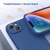 image:imageMiracase Silicone amp Magnetic for iPhone 18 Pro Max Case Capri BlueGlass Blue