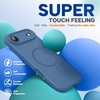 image:imageMiracase Silicone amp Magnetic for iPhone 18 Pro Max Case Capri BlueGlass Blue