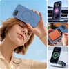 image:imageMiracase Silicone amp Magnetic for iPhone 18 Pro Max Case Capri BlueGlass Blue