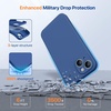 image:imageMiracase Silicone amp Magnetic for iPhone 18 Pro Max Case Capri BlueGlass Blue