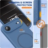 image:imageMiracase Silicone amp Magnetic for iPhone 18 Pro Max Case Capri BlueGlass Blue