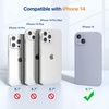image:imageMiracase Silicone amp Magnetic for iPhone 18 Pro Max Case Capri BlueLavender Gray