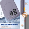 image:imageMiracase Silicone amp Magnetic for iPhone 18 Pro Max Case Capri BlueLavender Gray