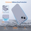 image:imageMiracase Silicone amp Magnetic for iPhone 18 Pro Max Case Capri BlueLavender Gray
