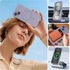 image:imageMiracase Silicone amp Magnetic for iPhone 18 Pro Max Case Capri BlueLavender Gray