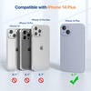 image:imageMiracase Silicone amp Magnetic for iPhone 18 Pro Max Case Capri BlueLavender Gray